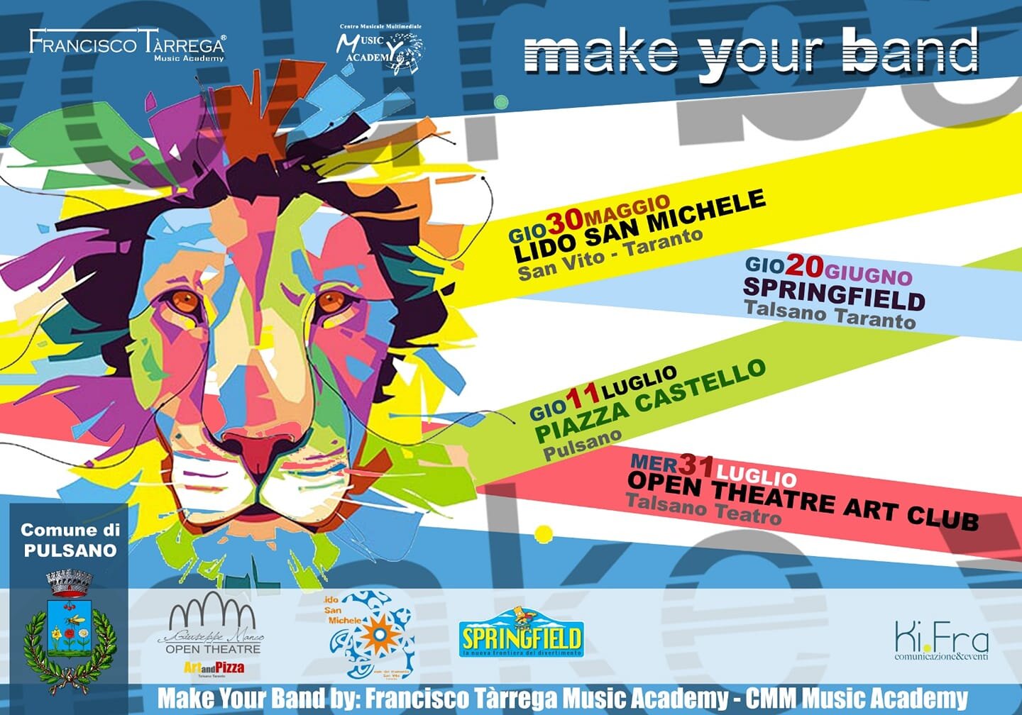 Parte il conto alla rovescia per la terza edizione di "Make your band"