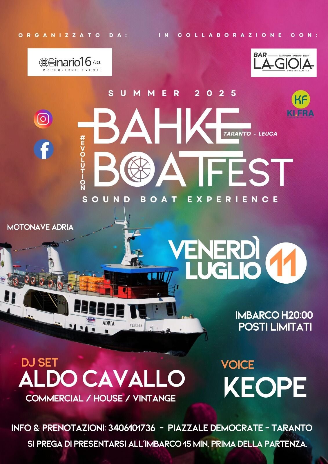 Bahke Boat Fest 2025, l’appuntamento più atteso dell’estate è pronto a salpare Bahke Boat Fest 2025, l’appuntamento più atteso dell’estate è pronto a salpare
