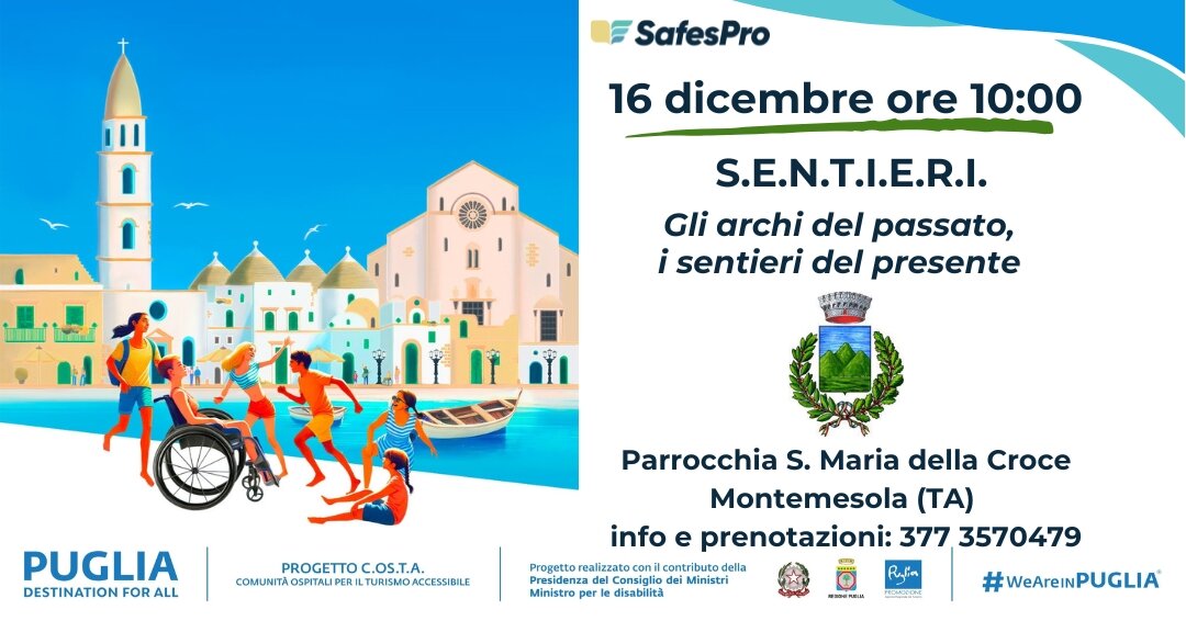 “Gli Archi del Passato, i Sentieri del Presente”: un viaggio tra storia e cultura a Montemesola