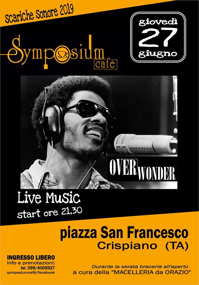 Scariche Sonore, giovedì il tributo a Stevie Wonder