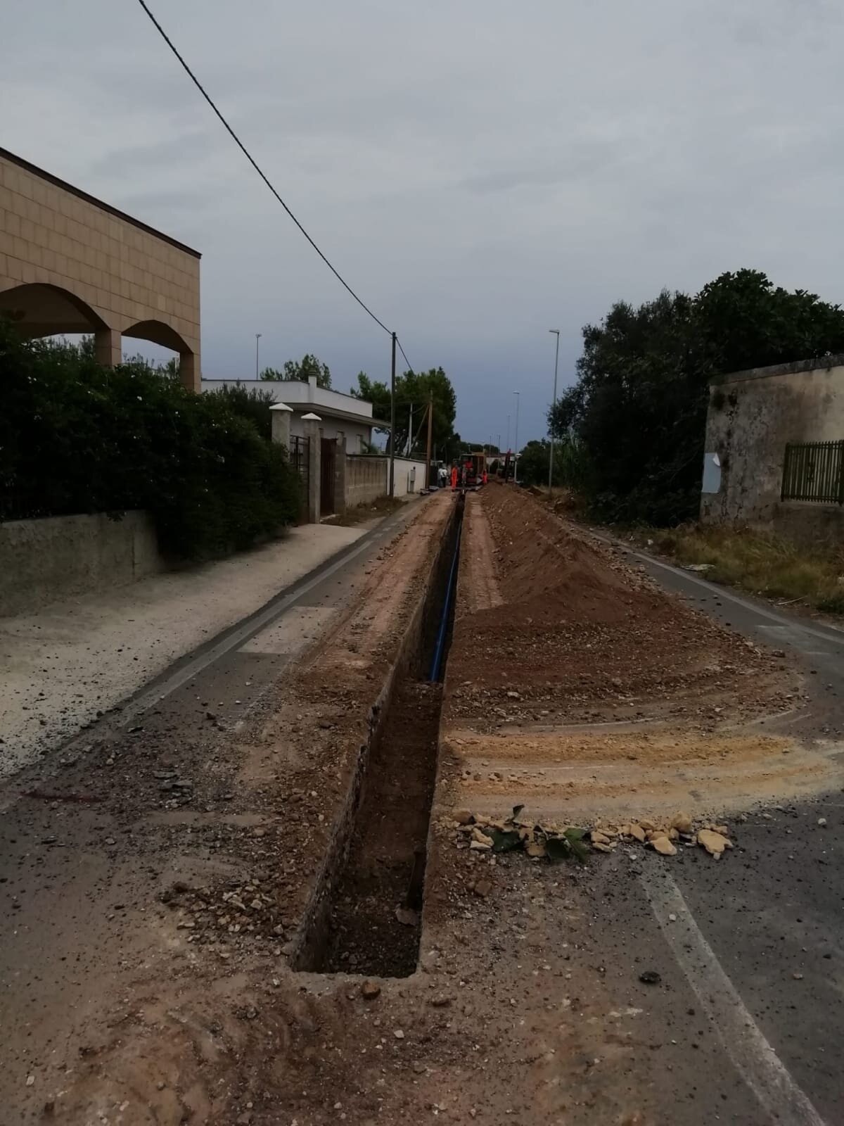 Realizzazione impianti di acqua e fogna, la soddisfazione dell'associazione P.E.R.