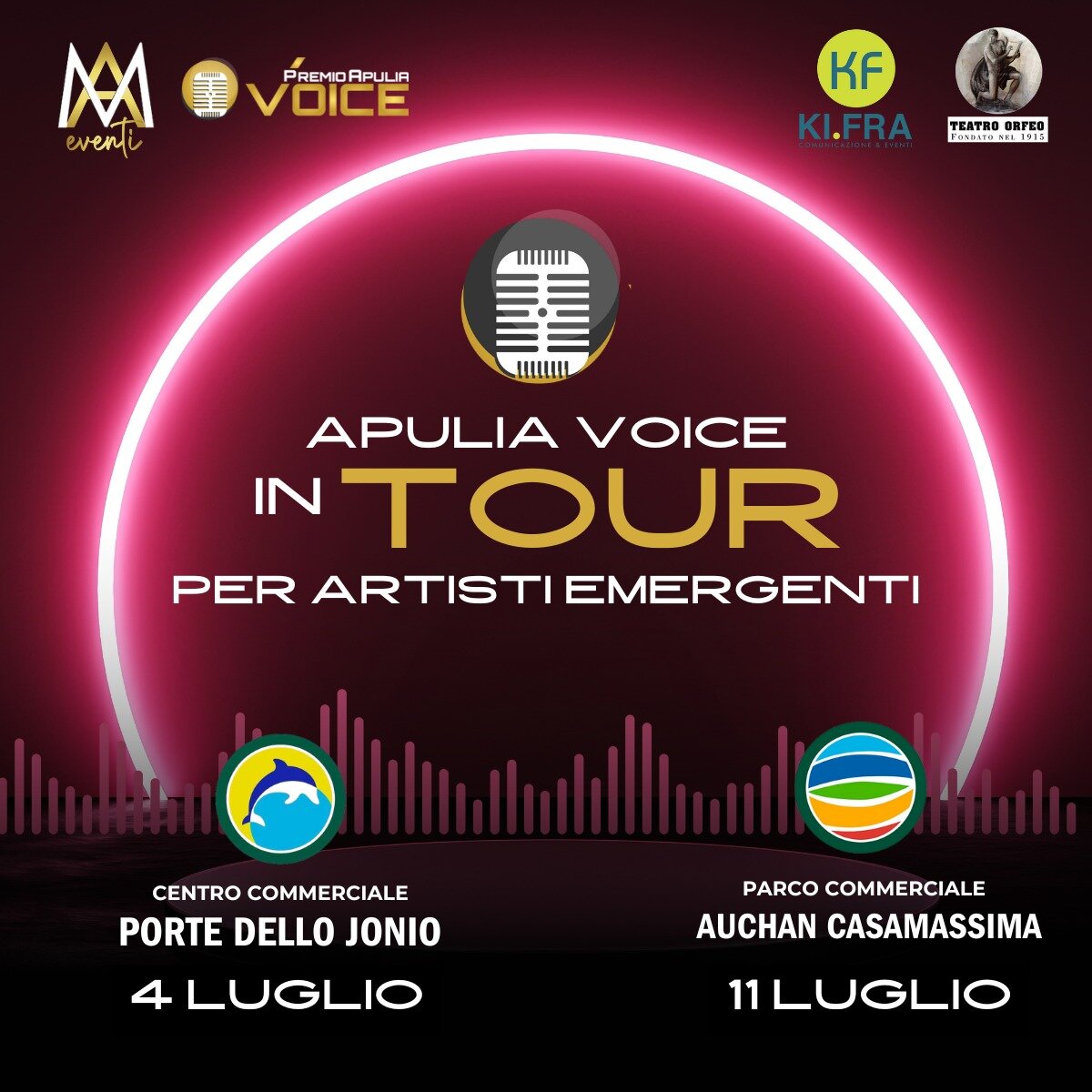 La voce del talento torna a brillare: Apulia Voice in Tour fa tappa a Porte dello Jonio Taranto