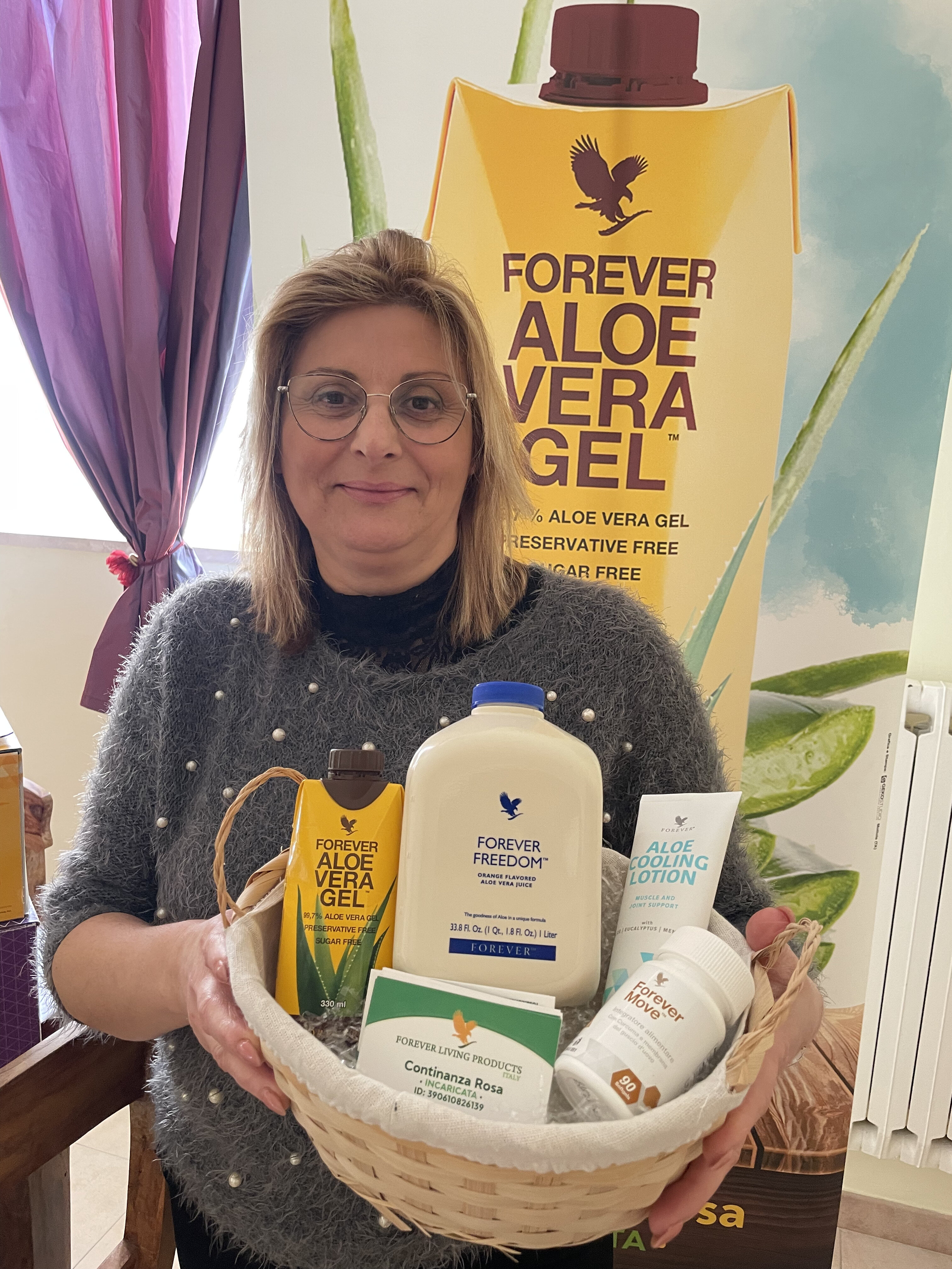 Rosa Continanza: “L’ azienda Forever oltre al benessere offre opportunità di lavoro e ti dà l’opportunità di crescere”