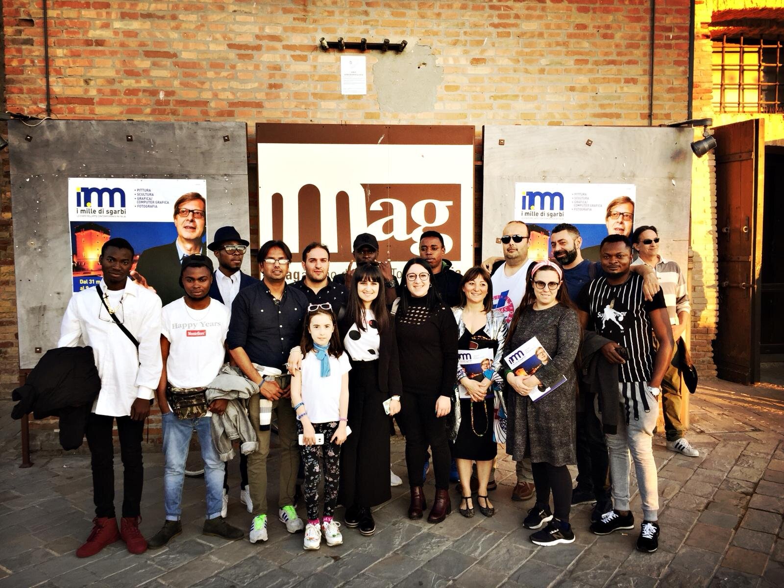 SALAM ALLA MOSTRA "I MILLE DI SGARBI" DI CERVIA