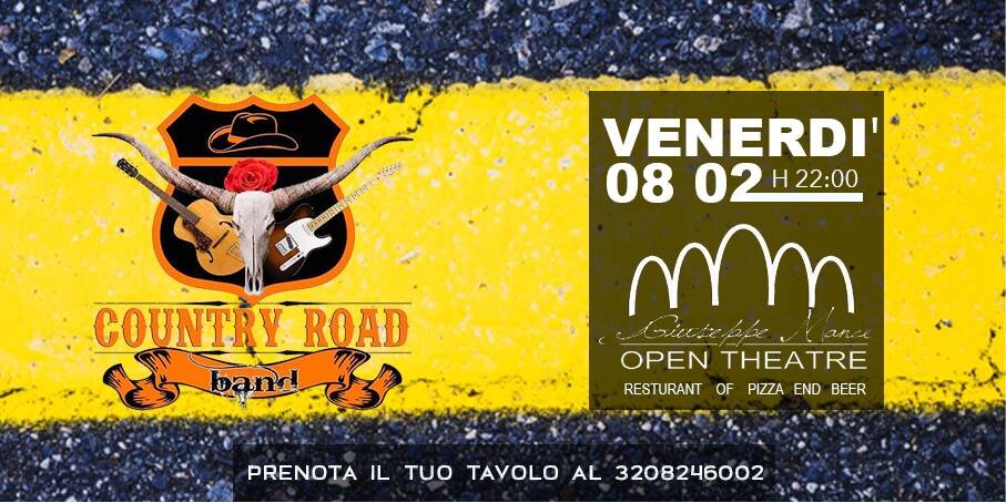 8 febbraio: Country Road Band live al Teatro Art Club 8 febbraio: Country Road Band live al Teatro Art Club