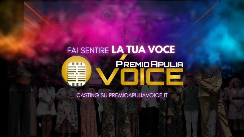 Aperti i casting per il Premio Apulia Voice 2023