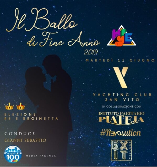 Martedì sera il “ballo di fine anno” dedicato agli studenti delle scuole superiori di Taranto Martedì sera il “ballo di fine anno” dedicato agli studenti delle scuole superiori di Taranto