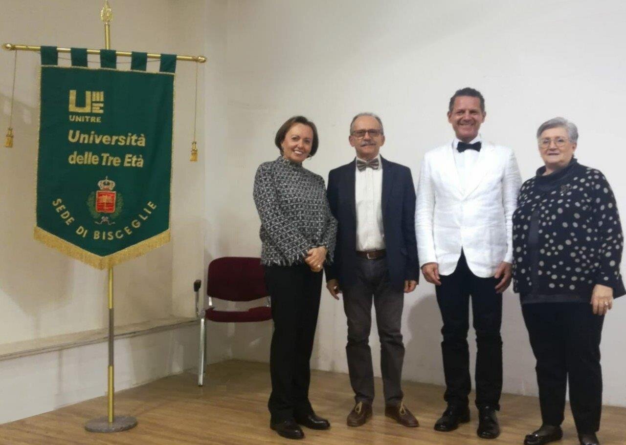 UNITRE. Nicola Losapio inaugura l’Anno Accademico con il sorriso