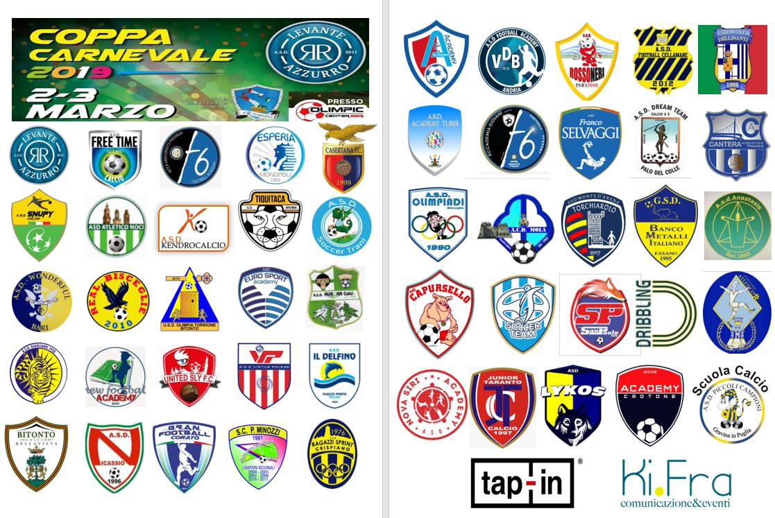 Da domani la Coppa Carnevale a Bari