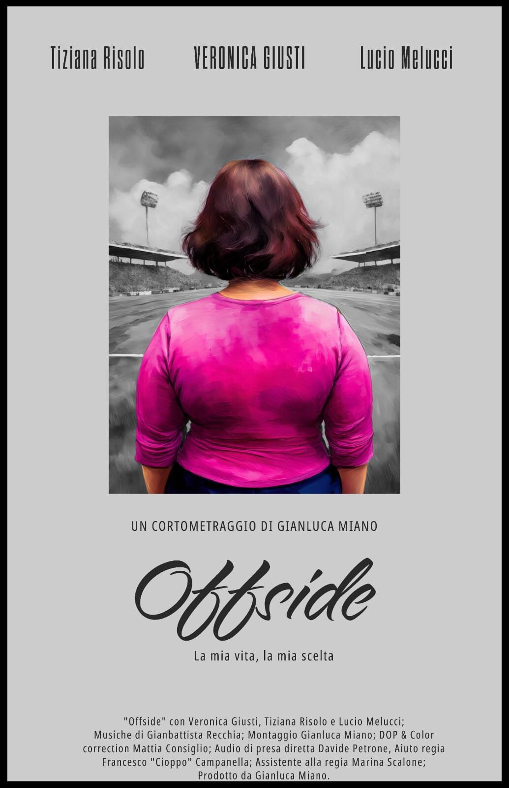 "Offside — La mia vita, la mia scelta", il nuovo cortometraggio di Gianluca Miano