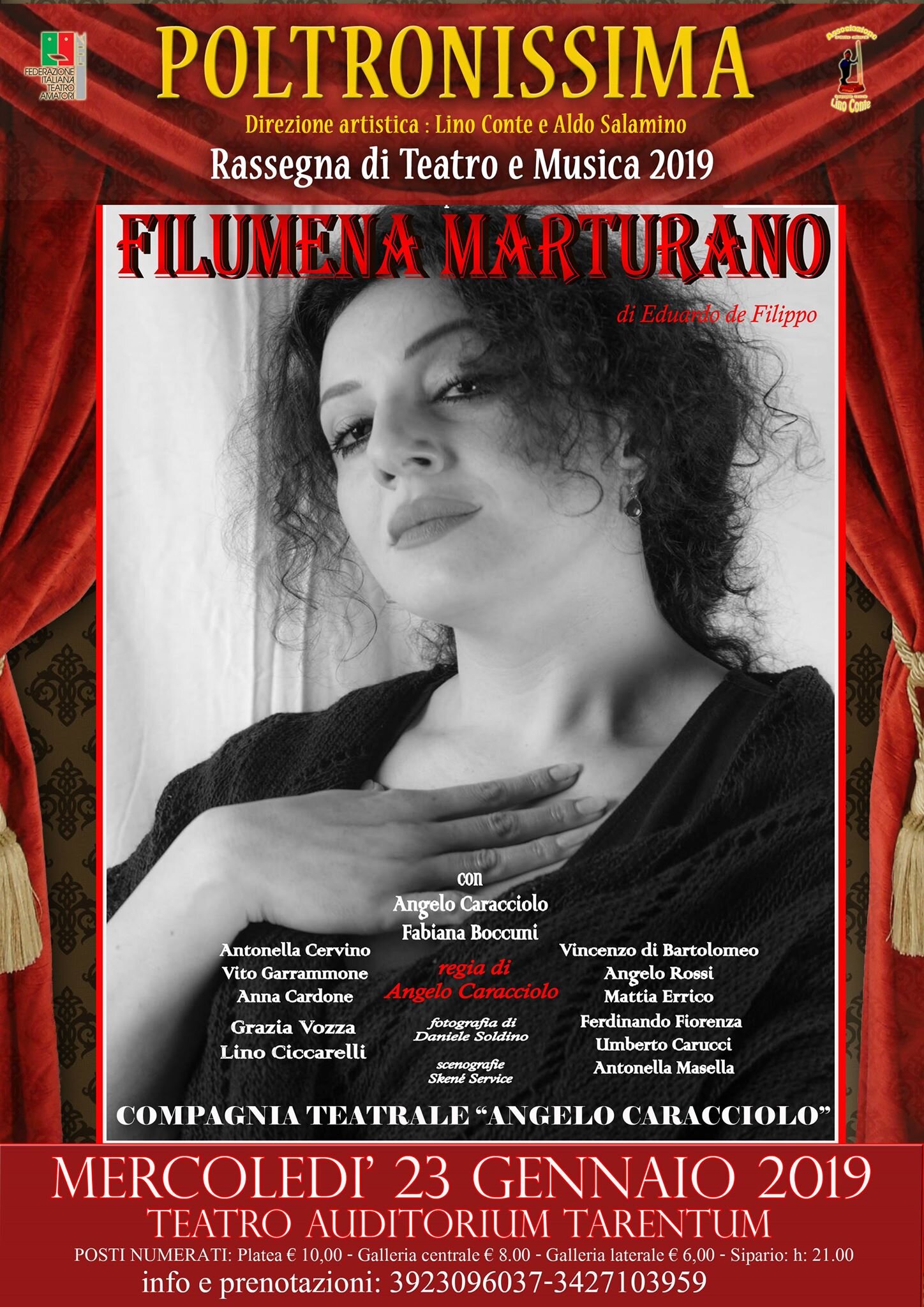 POLTRONISSIMA 2019, L’INCANTO DI “FILUMENA MARTURANO”