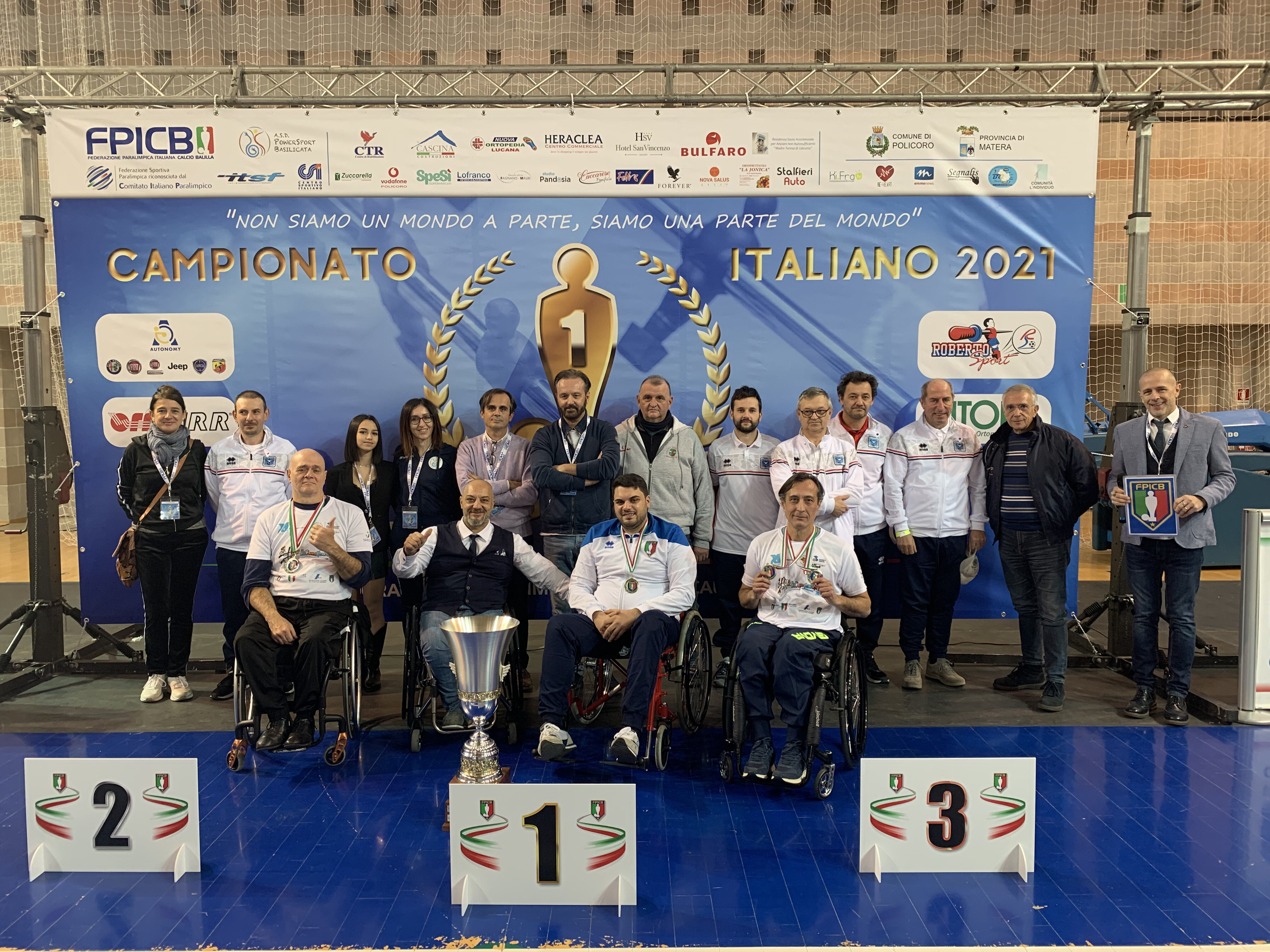 Solo applausi per i Campionati Italiani Assoluti di Calcio Balilla Paralimpico a Policoro