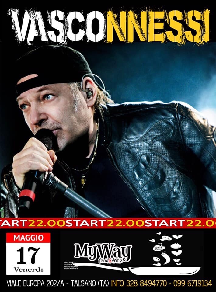 17 maggio: i Vasconnessi al My Way - food&drink