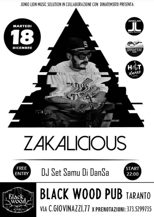 Hot Xmass #1 con Zakalicious Live Showcase