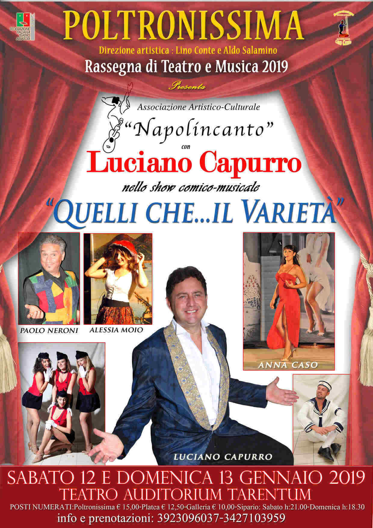 Poltronissima 2019, si parte con “Quelli che. . . il varietà”