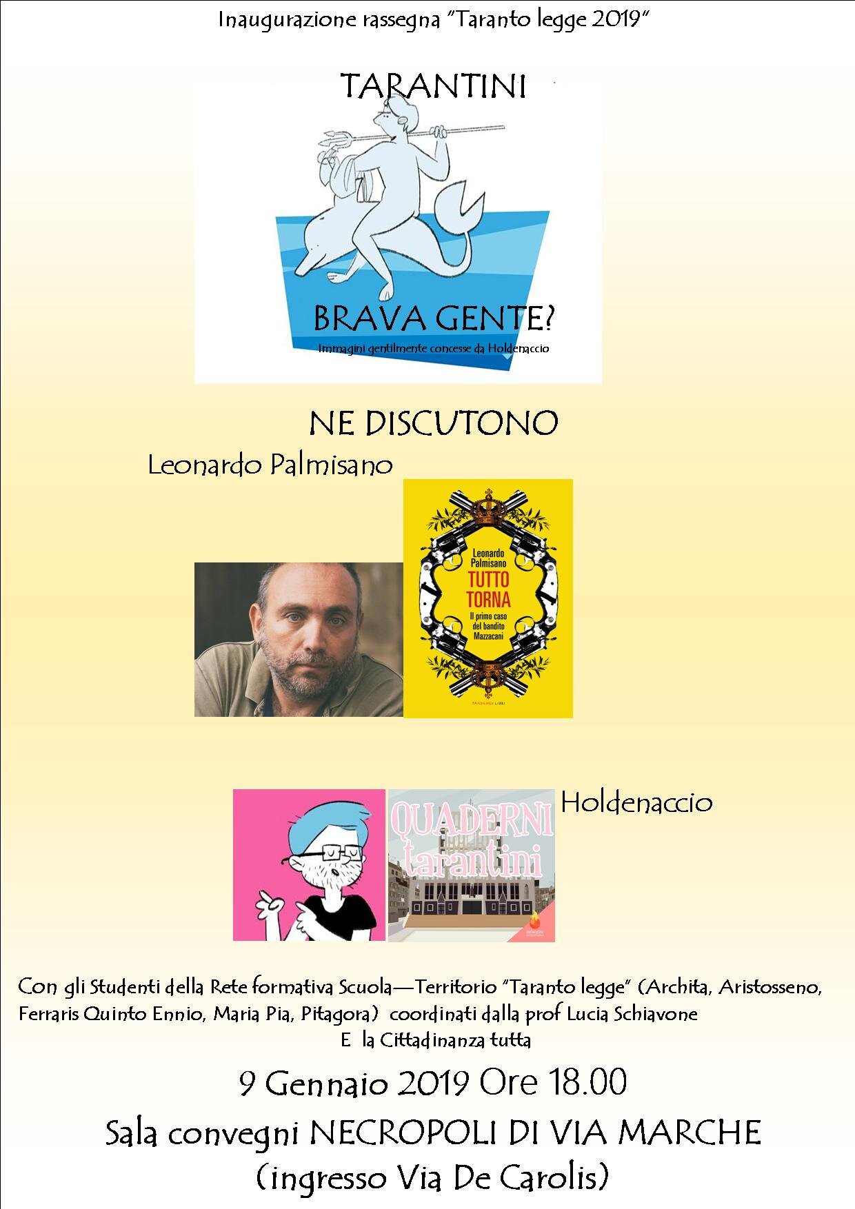 Al via la rassegna "Taranto legge"