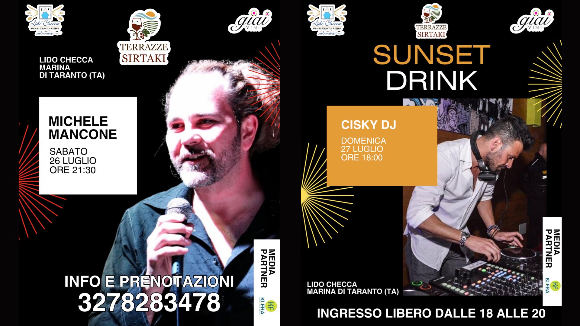 Sirtaki vibes: musica, tramonti ed emozioni sul mare