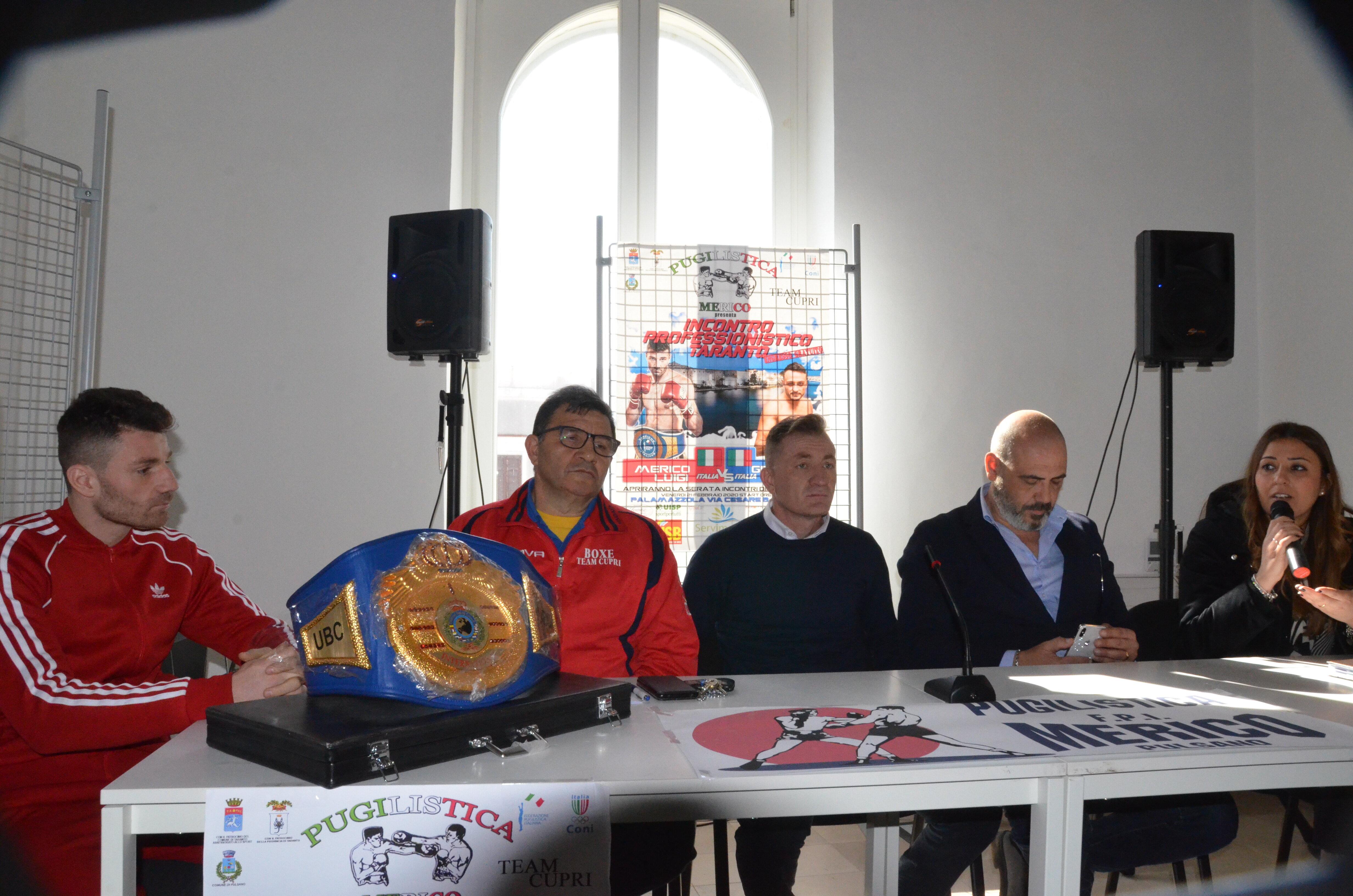 Il campione italiano Pesi Supergallo Luigi Merico torna sul ring