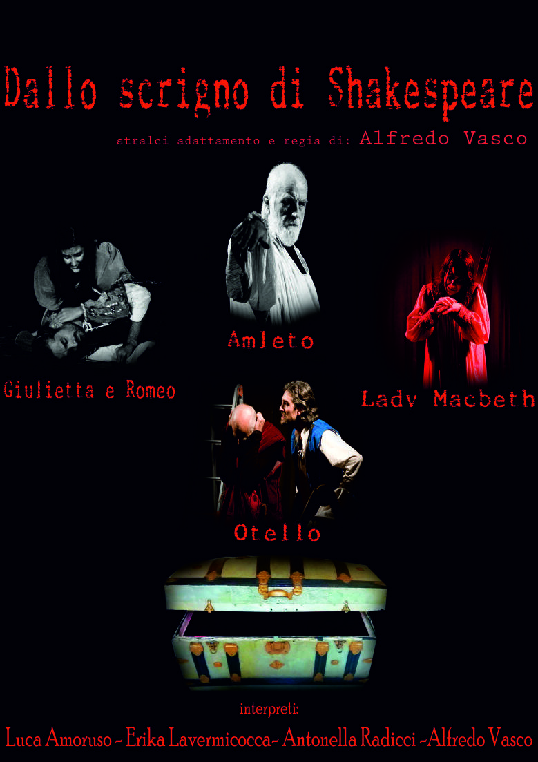 “Dallo scrigno di Shakespeare” chiude la programmazione teatrale della Villa Peripato