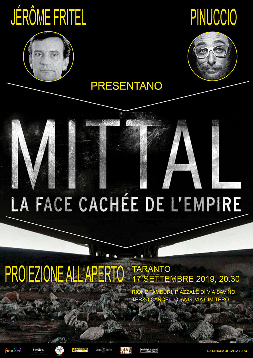 Proiezione a Taranto del documentario ‘Mittal, il volto nascosto dell’Impero’