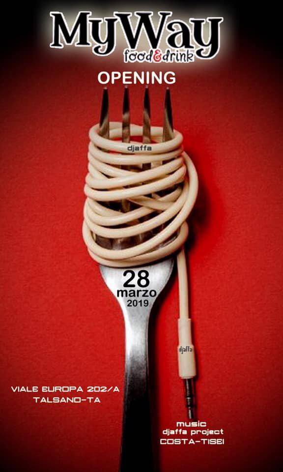 28 marzo: Djaffa Project all'opening di My Way - food&drink