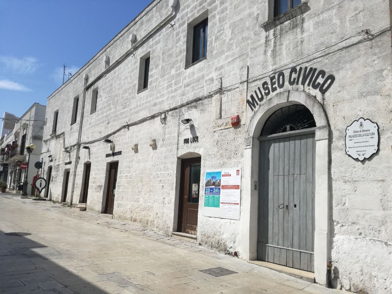 “COMMUNITY LIBRARY’’: 1MLN 839MILA EURO PER LA BIBLIOTECA DI COMUNITÀ DI GINOSA