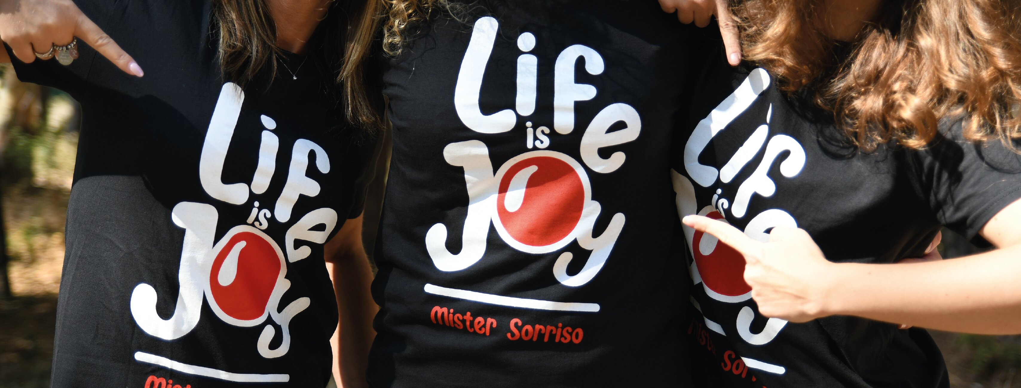 LIFE IS JOY, la Marcia della Gioia di Mister Sorriso