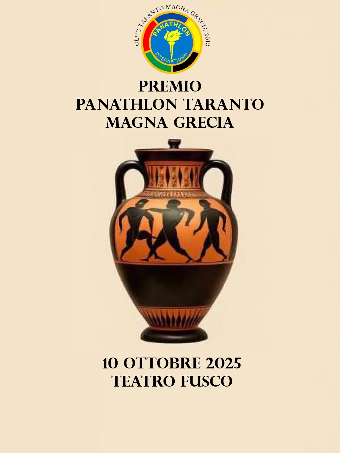 PREMIO PANATHLON MAGNA GRECIA TARANTO 2025 – SPORT, MERITO E VALORI IN PRIMO PIANO