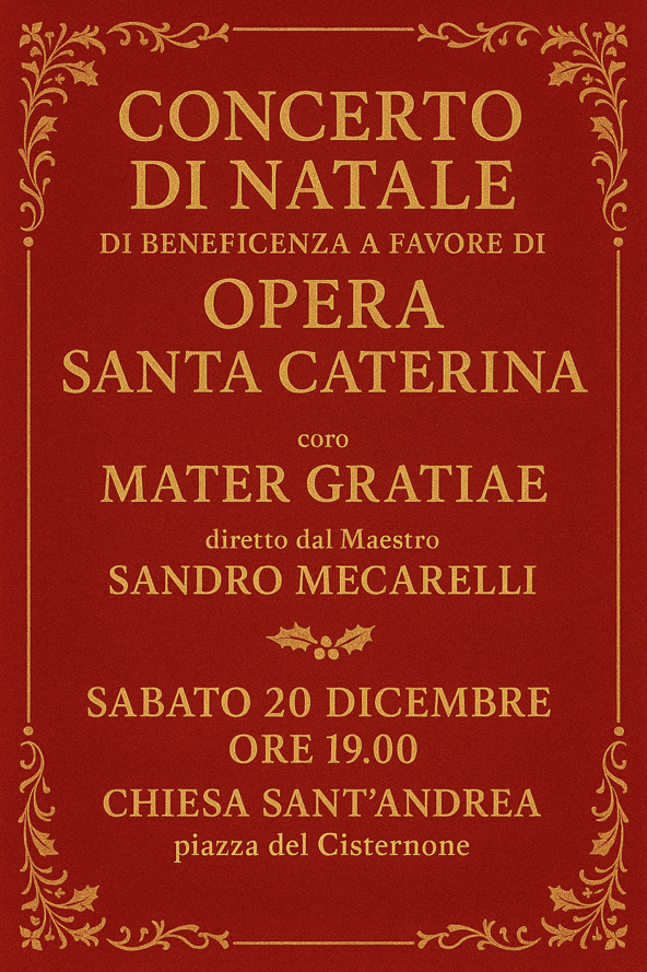 concerto di natale a sant'andrea