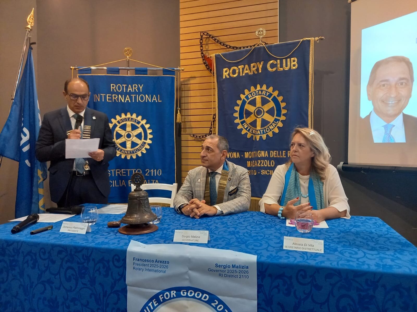 Visita del Governatore Distrettuale al Rotary Club Bivona