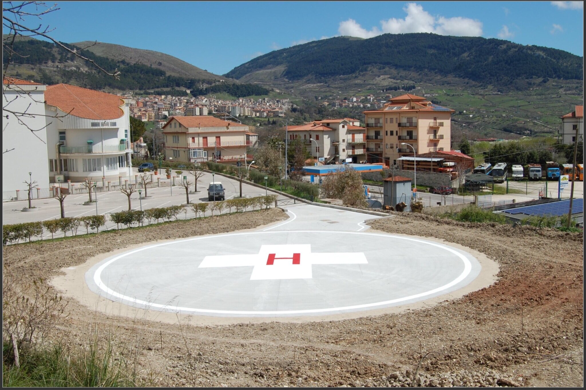 Inaugurazione eliporto