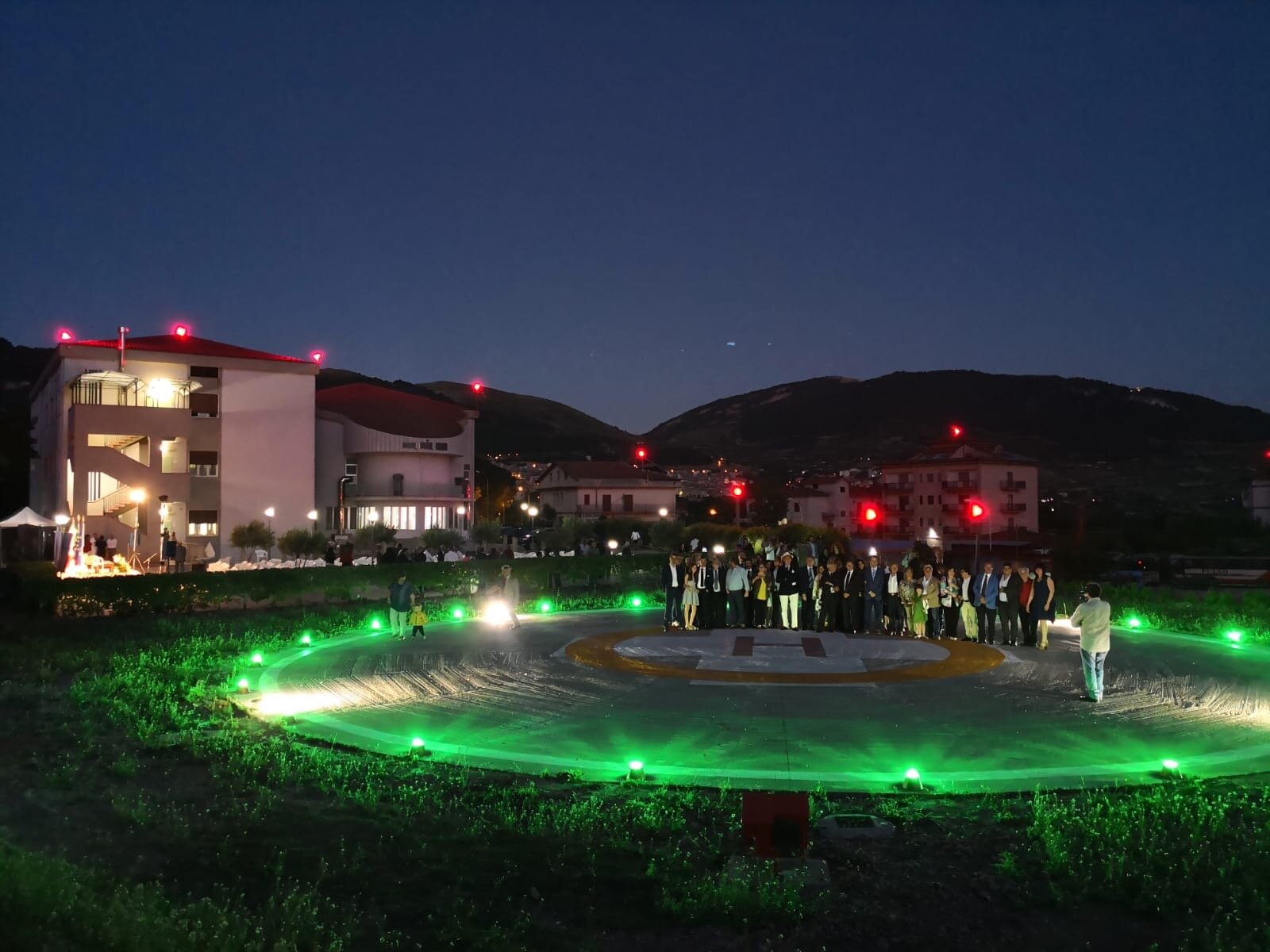 Consegna dell'Elisuperficie alla Casa di Salute Attardi