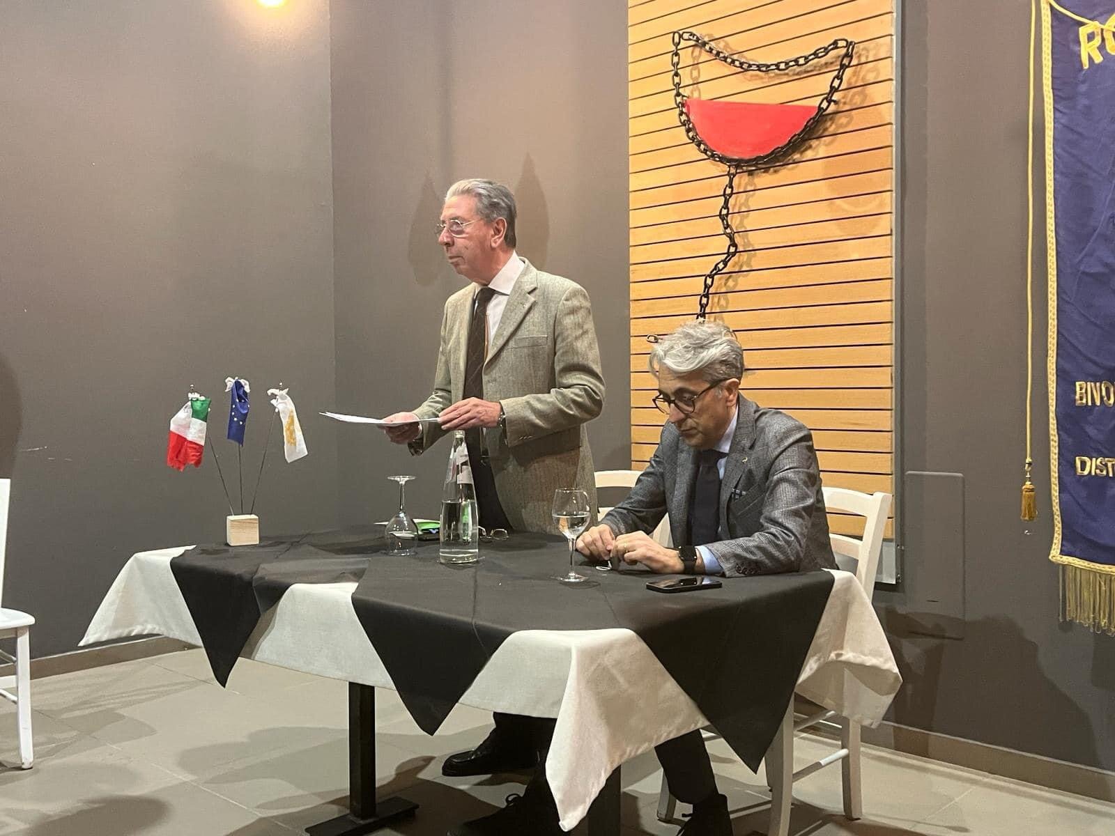 Convegno del PDG Francesco Milazzo sul tema &ldquo;essere rotariani oggi&rdquo;