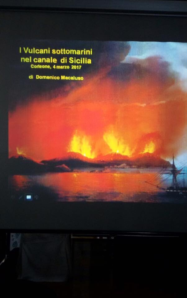 Convegno sul tema &ldquo;I vulcani sottomarini nel canale di Sicilia&rdquo;