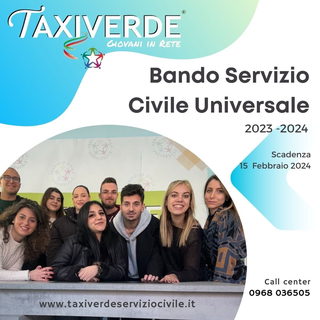 Servizio Civile Universale: candidati al bando 2023-2024 Servizio Civile Universale: candidati al bando 2023-2024