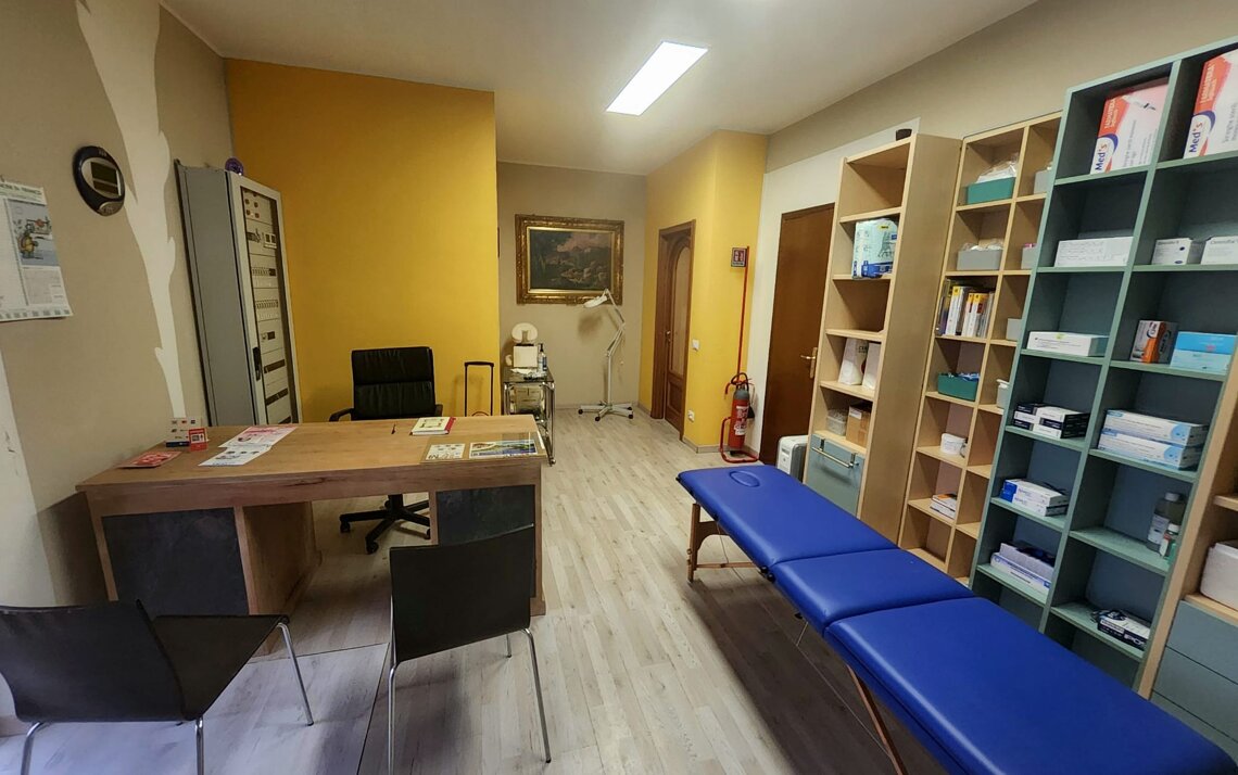 Vista Ingresso dello studio Infermieristico Vista Ingresso dello studio Infermieristico
