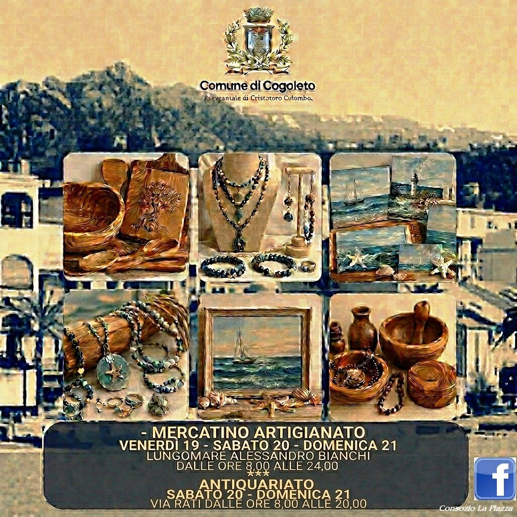 ESPOSIZIONE A COGOLETO LUNGOMARE A.BIANCHI