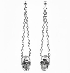 orecchini-skull-pendente