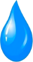 goccia azzurra