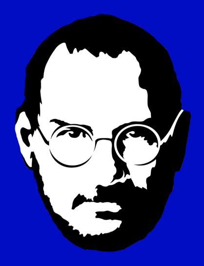 steve-jobs stencil blu