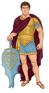 cavaliere bruno vettoriale