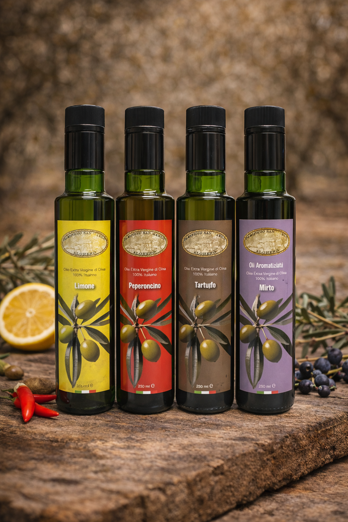 olio evo gli aromatizzati