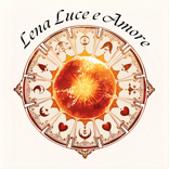 mystical emblem with crystal ball and tarot cards