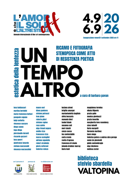 un tempo altro_biennale internazionale di fiber art