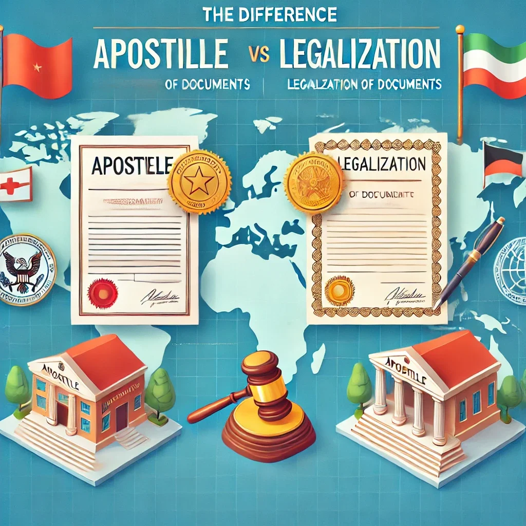 Apostille vs. Legalizzazione: Qual &egrave; la Differenza e Quale Ti Serve?