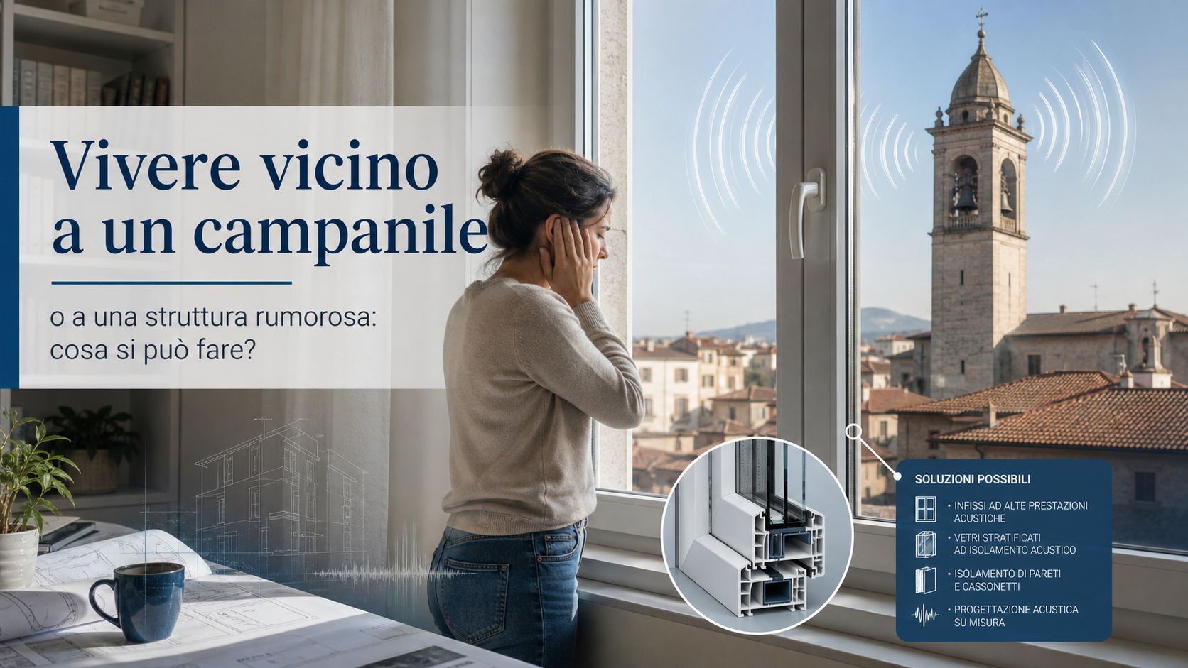 Vivere vicino a un campanile o a impianti rumorosi