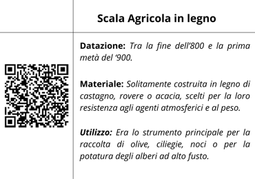 scala agricola in legno (a5)