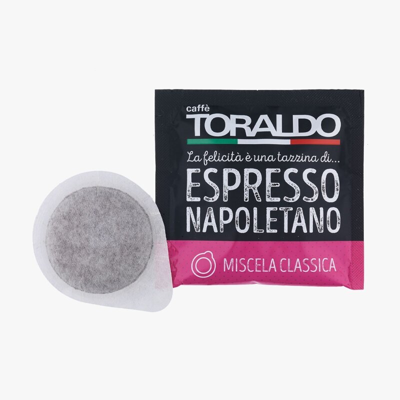 toraldo-espresso-napoletano-miscela-classica-150-cialde toraldo-espresso-napoletano-miscela-classica-150-cialde