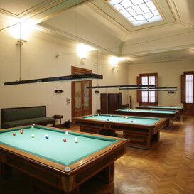 Sala gioco biliardo