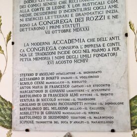Lapide commemorativa dei 